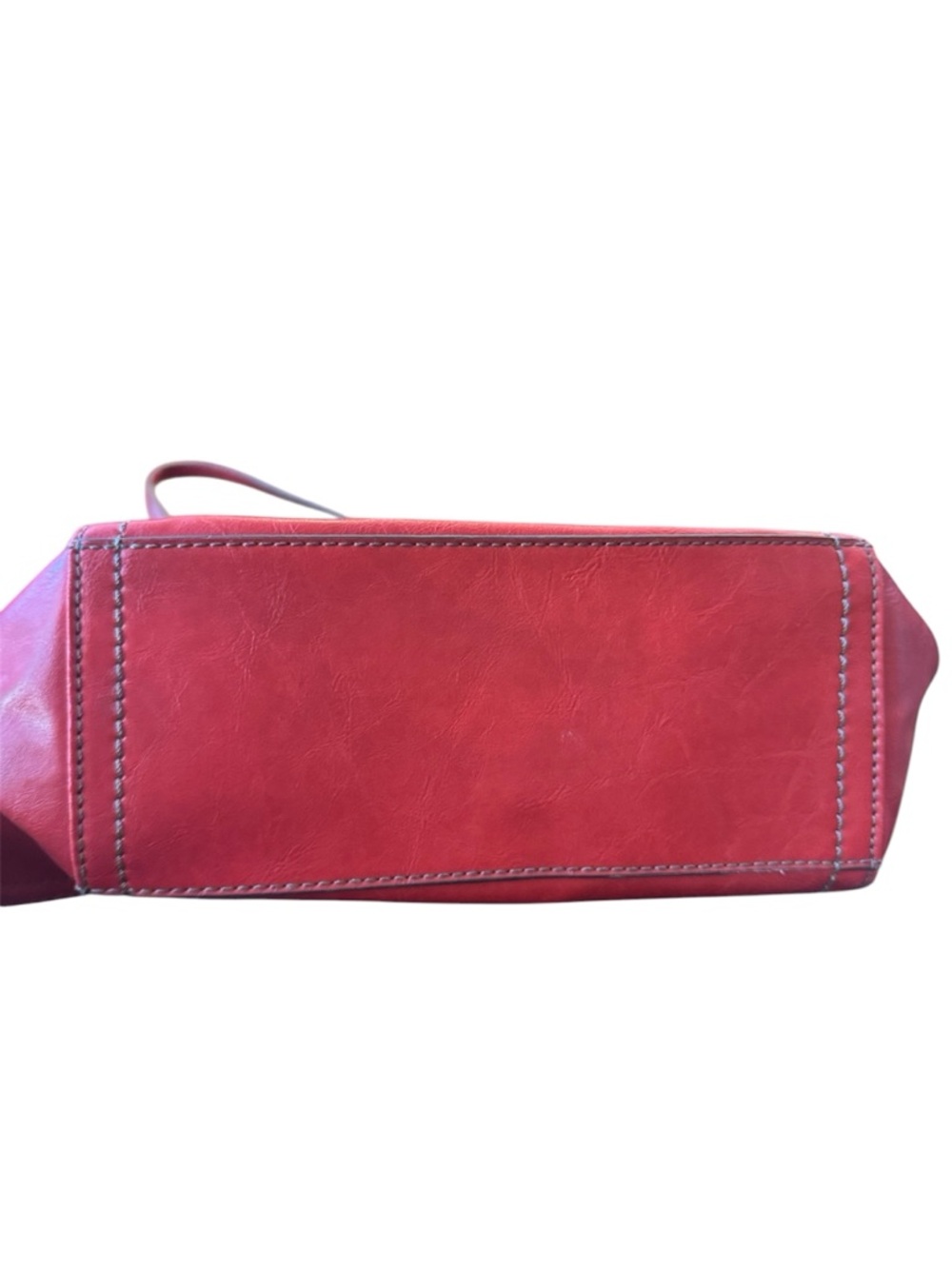 Relic Classic Red Leather Tote Bag - Sleek Everyday Carry - Picture 7 of 8